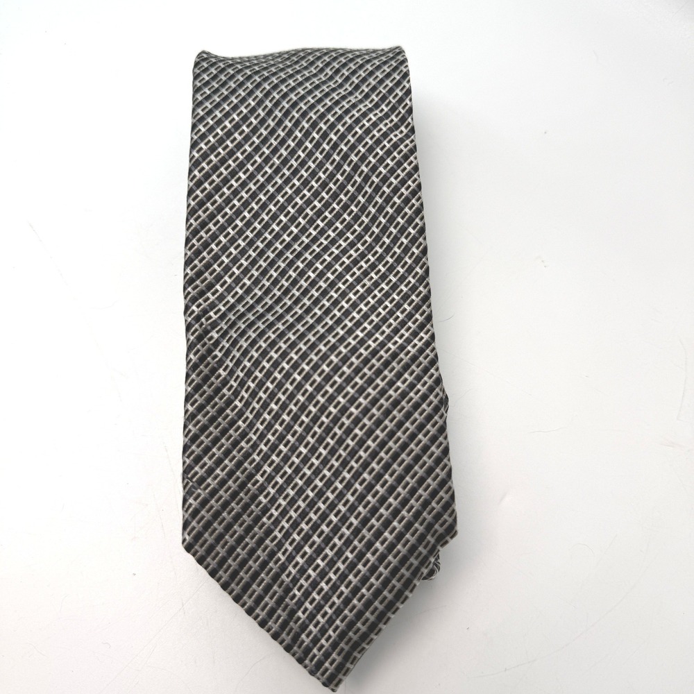 Michael Kors Necktie Mens OS‎ Geometric Silk Professional Minimalist Business